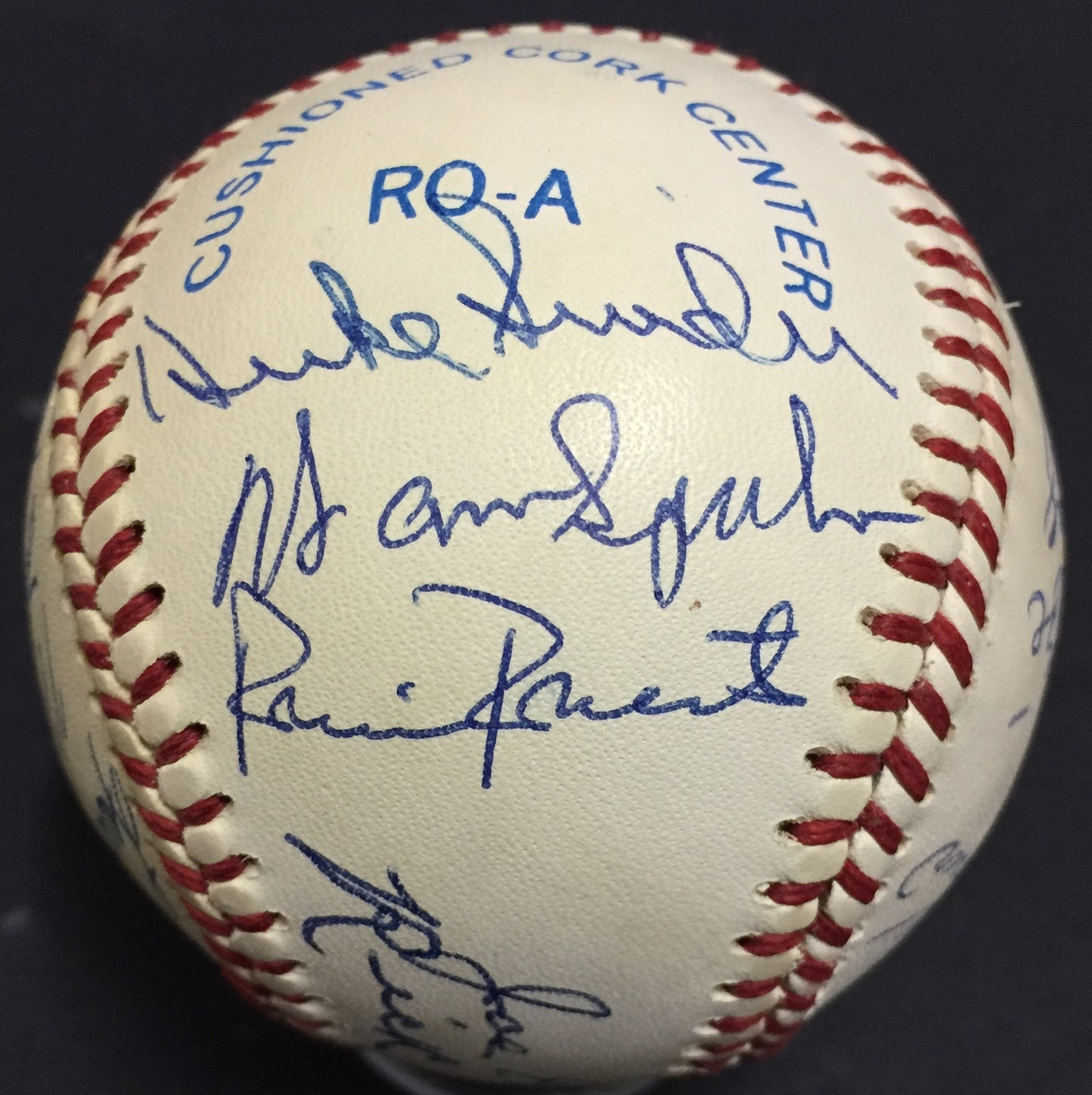 HOF 16 Auto Signed Baseball Duke Snider Bob Gibson Juan Marichal Spahn COA CBM