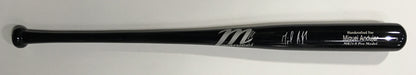 Miguel Andujar signed Marucci Game bat rookie auto Oakland Athletics Steiner Coa