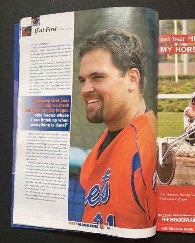2004 Mike Piazza Makes History 352 Hr Mets Magazine Program Rare