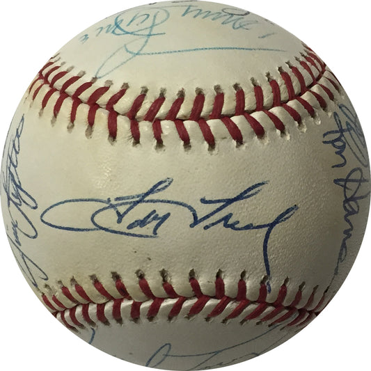 NY Yankees Signed AL Baseball Marius Russo Tresh Spec Shea Henrich 16 Auto Coa