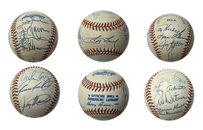 NY Yankees Signed AL Baseball Marius Russo Tresh Spec Shea Henrich 16 Auto Coa
