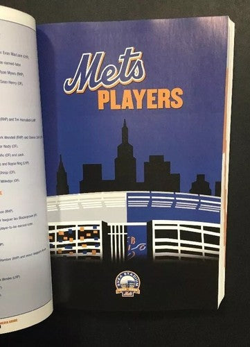 2008 New York Mets Media Guide Final Season Shea Stadium Yearbook David Wright