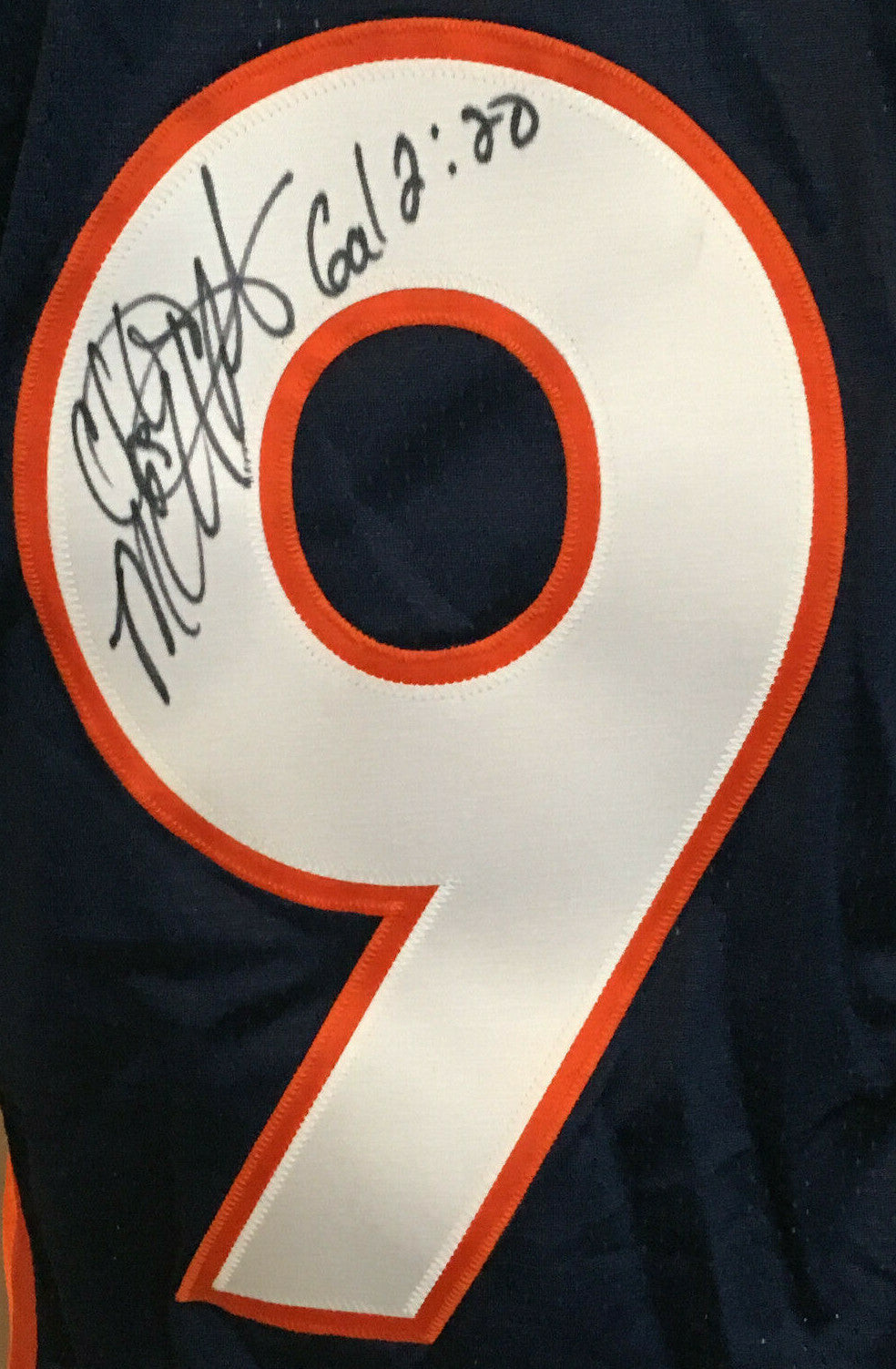 Chester McGlockton signed #91 Reebok Pro Denver Broncos jersey autograph CBM COA