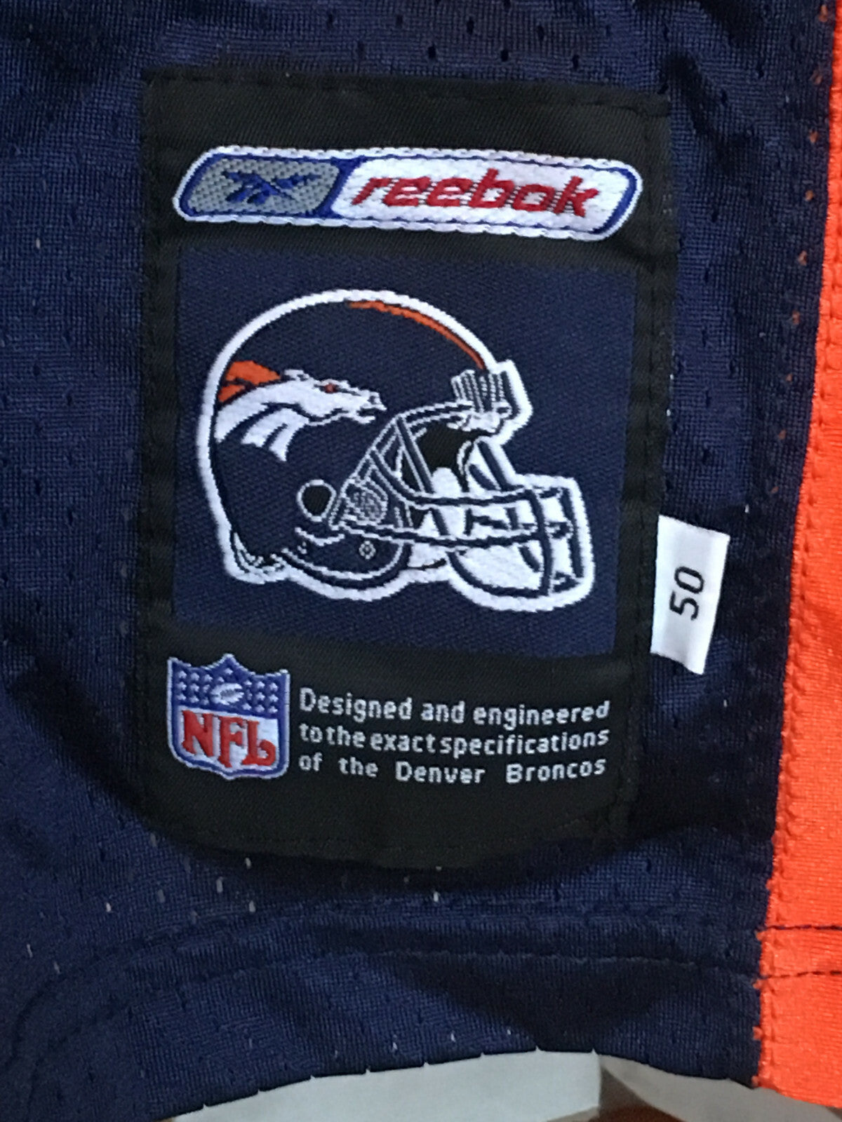 Chester McGlockton signed #91 Reebok Pro Denver Broncos jersey autograph CBM COA