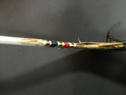 Kelly Hrudey Islanders Goalie game used Super Vic Curtis Curve hockey stick COA