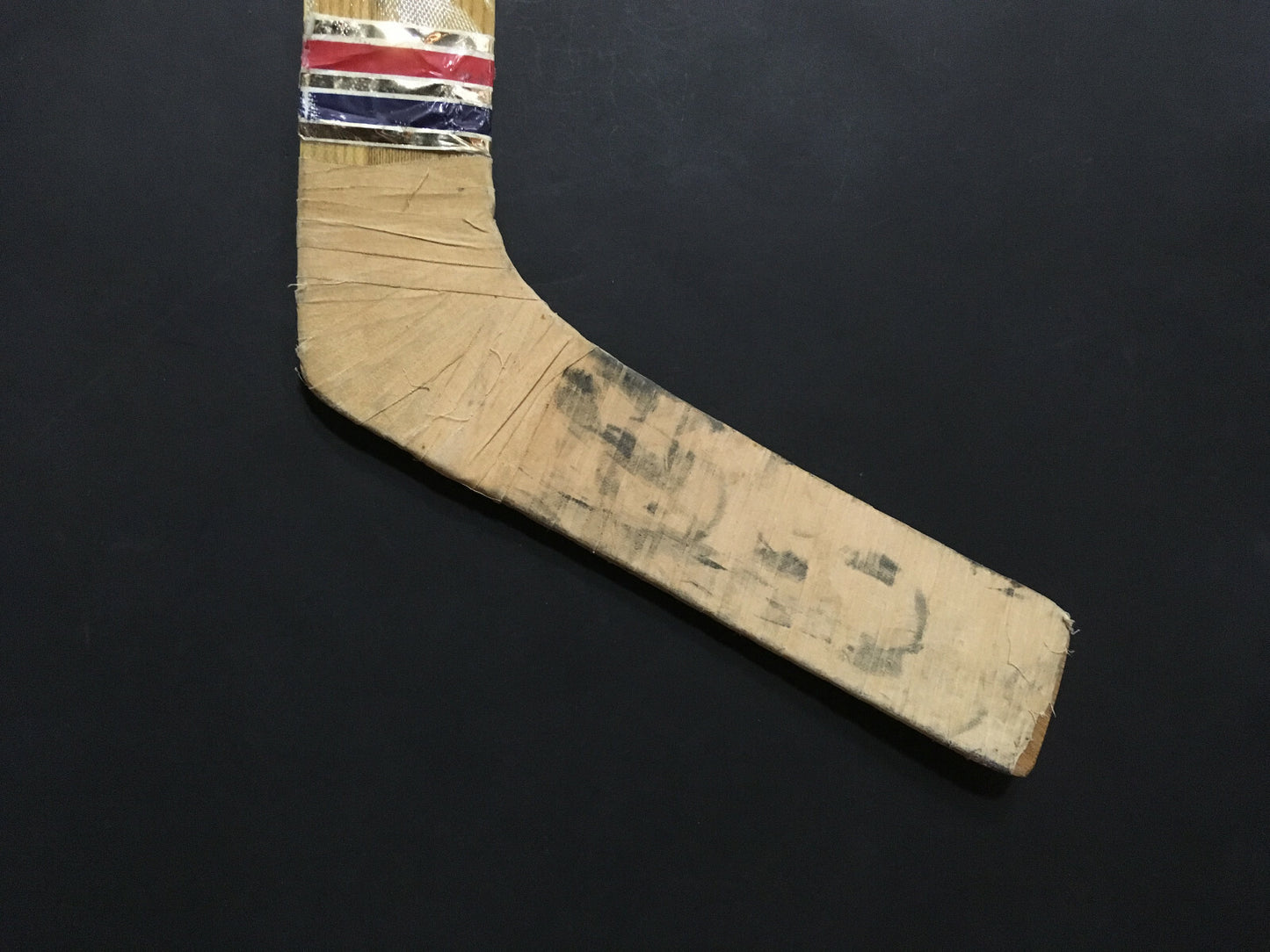 Glenn Chico Resch Islanders game used Vic Victoriaville 271 Goalie stick COA