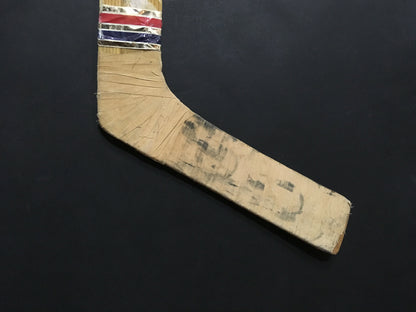 Glenn Chico Resch Islanders game used Vic Victoriaville 271 Goalie stick COA