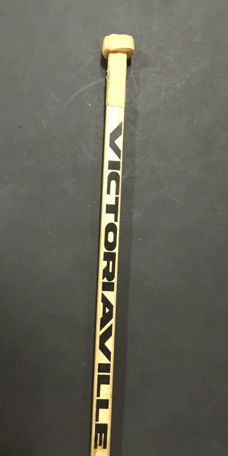 Glenn Chico Resch Islanders game used Vic Victoriaville 271 Goalie stick COA