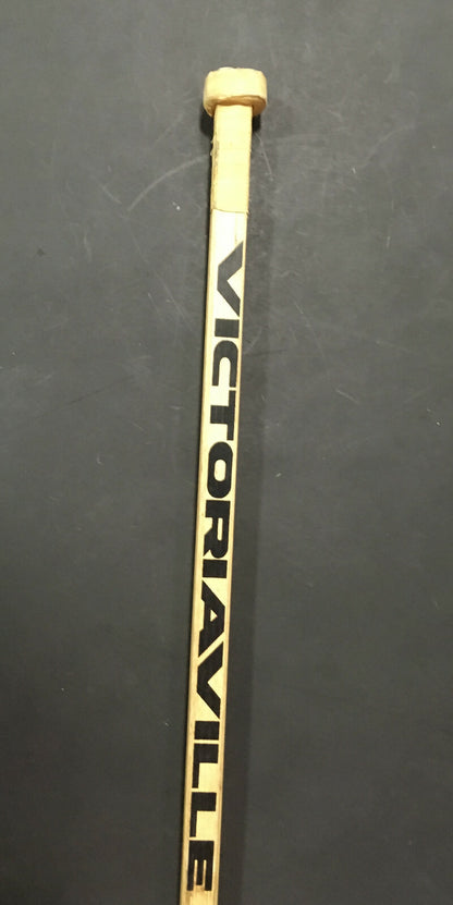 Glenn Chico Resch Islanders game used Vic Victoriaville 271 Goalie stick COA