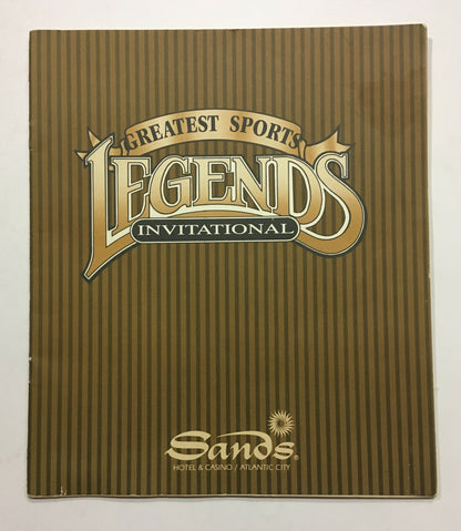 Greatest Sports legends signed program 24 auto Wayne Gretzky Gordie Howe COA