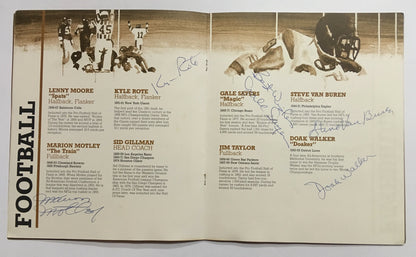 Greatest Sports legends signed program 24 auto Wayne Gretzky Gordie Howe COA