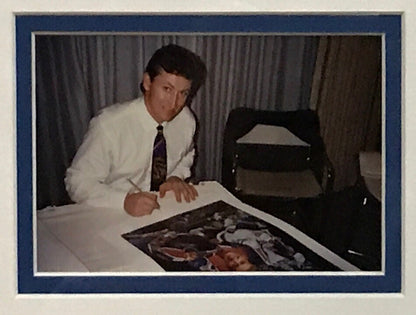 Wayne Gretzky Signed 802 HOF Danny Day litho framed 2 auto COA LE/880 Oilers Cup
