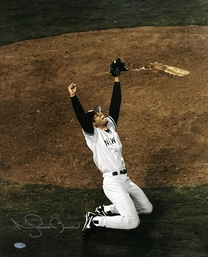 Mariano Rivera signed 16x20 Celebration photo framed Yankees coin auto Steiner