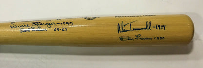 World Series MVP signed bat 10 auto Frank Robinson Bob Gibson Don Larsen Jackson