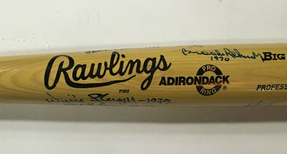 World Series MVP signed bat 10 auto Frank Robinson Bob Gibson Don Larsen Jackson