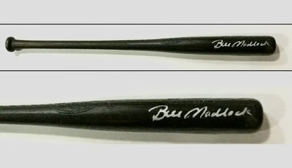 Bill Madlock Pirates signed game Model Louisville K48 bat autograph JSA COA