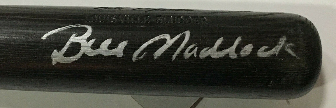 Bill Madlock Pirates signed game Model Louisville K48 bat autograph JSA COA
