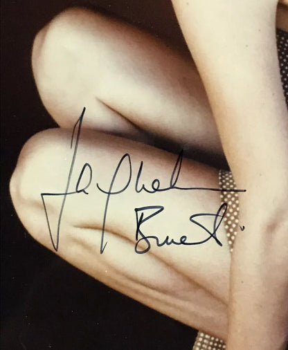Jacqueline Bisset Signed 8x10 Vintage Photo Mint Autograph Sexy Pose PSA COA