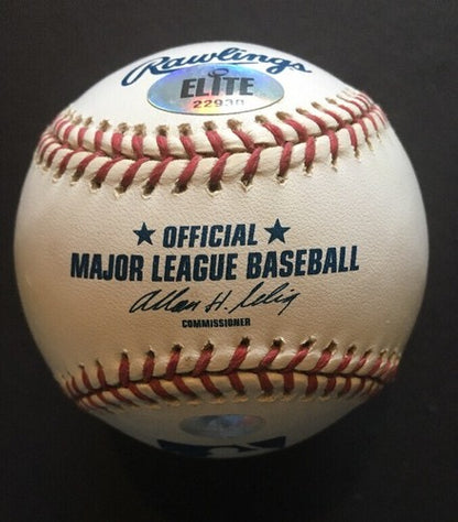 Robinson Cano Signed Official Mlb Baseball Agent Mc Sports Holo Coa  Auto METS