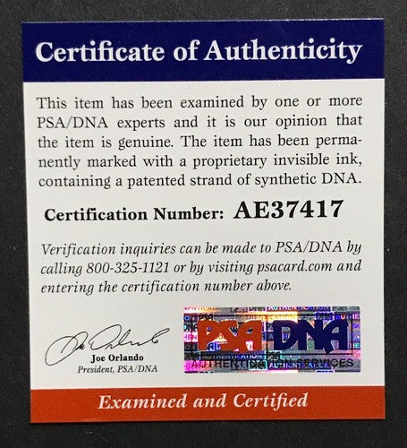 Dan Quayle Signed Official AL Baseball Autograph 44th Vice President USA PSA COA