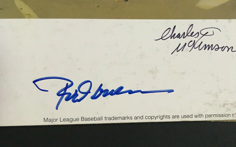 Pete Rose Eddie Murray Rod Carew signed 3000 hit Looney Tunes litho 3 auto COA