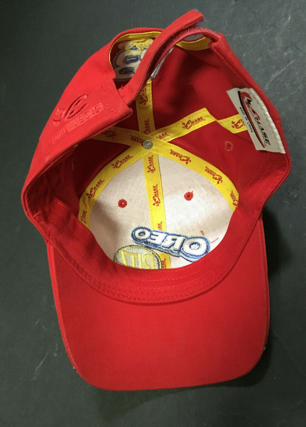 Dale Earnhardt Jr signed Oreo Ritz NASCAR Chase hat #81 NWT Autograph CBM COA