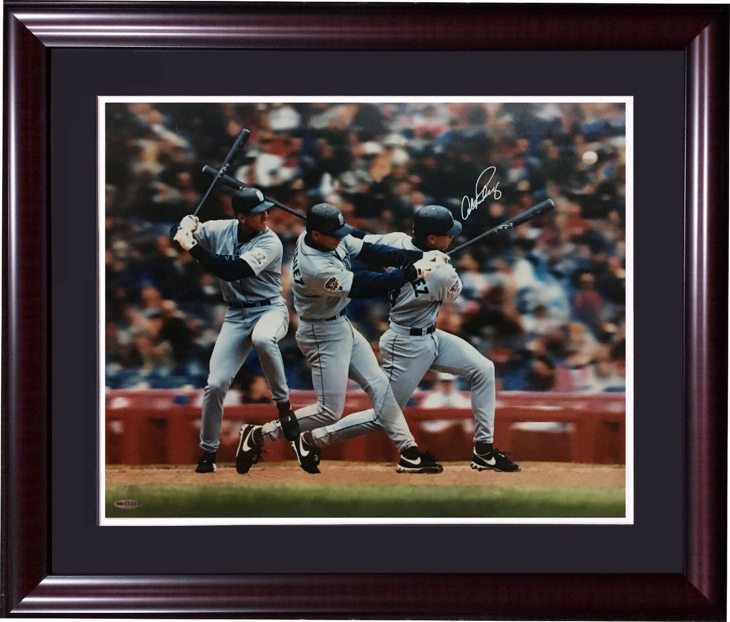 Alex Rodriguez Mariners Signed 16x20 photo framed mint autograph UDA holo LE/200