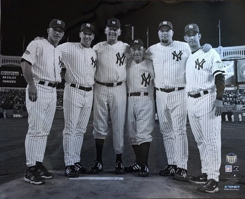 Yankees Perfect Game 16x20 Photo Berra Larsen David Cone Wells Posada Girardi Pg