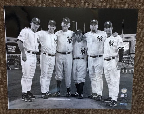 Yankees Perfect Game 16x20 Photo Berra Larsen David Cone Wells Posada Girardi Pg