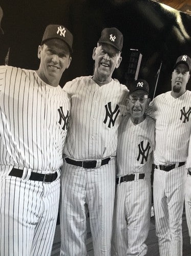 Yankees Perfect Game 16x20 Photo Berra Larsen David Cone Wells Posada Girardi Pg