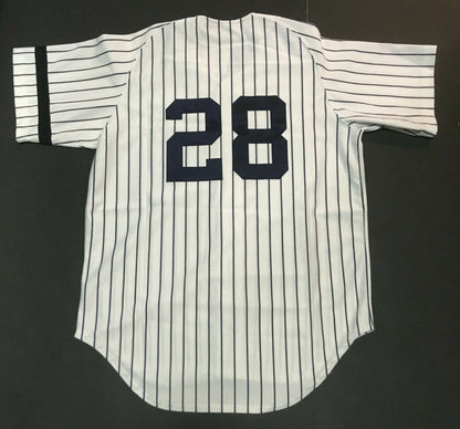 Sparky Lyle Mitchell & Ness 1979 Throwback Yankees #28 Cooperstown jersey rare