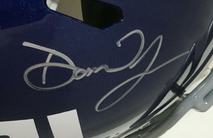Daniel Jones signed NY Giants Speed Authentic Helmet Rookie Auto Colts Fanatics