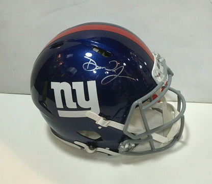 Daniel Jones signed NY Giants Speed Authentic Helmet Rookie Auto Colts Fanatics