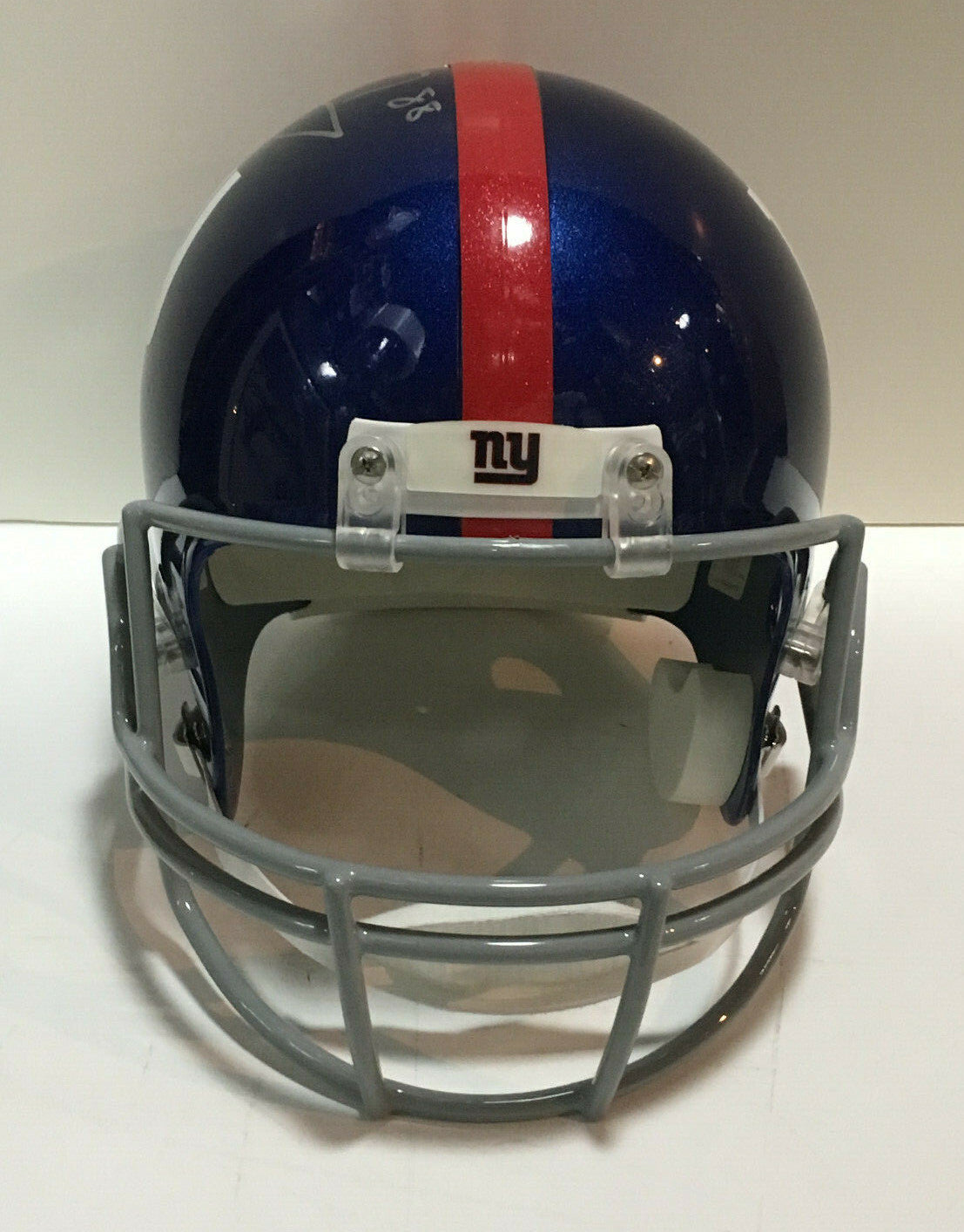 Evan Engram signed FS NY Giants Football Helmet Rookie Autograph JSA COA