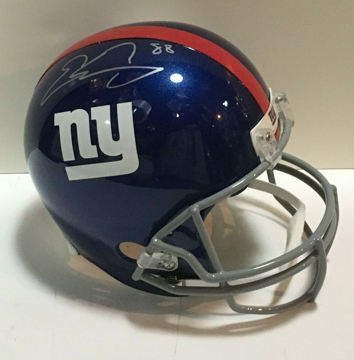 Evan Engram signed FS NY Giants Football Helmet Rookie Autograph JSA COA
