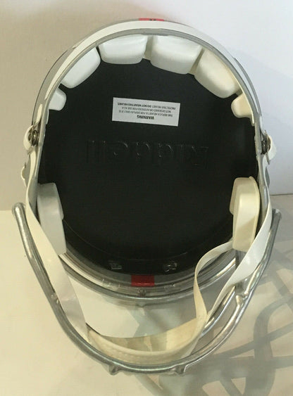 Daniel Jones Giants signed AMP Helmet FS 2019 1st Rd pick Rookie Auto BAS Coa