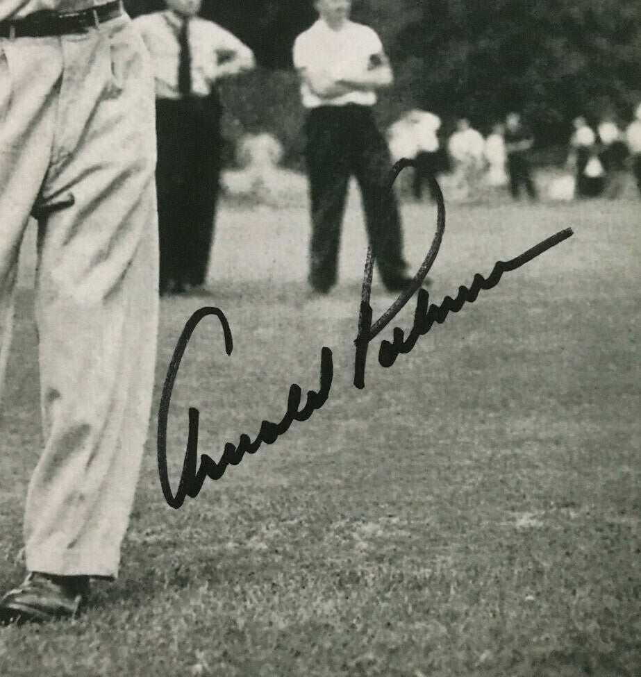 Arnold Palmer signed 1954 Turning Point Golf World Litho framed auto /100