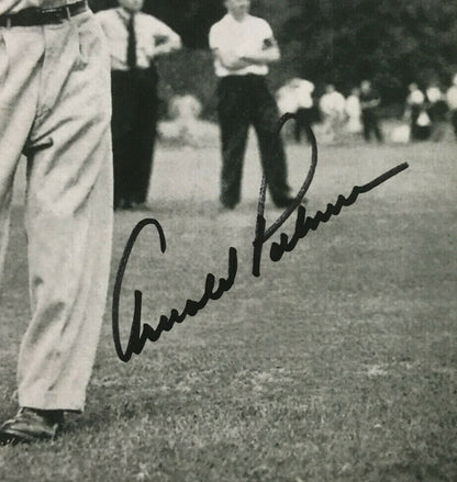 Arnold Palmer signed 1954 Turning Point Golf World Litho framed auto /100