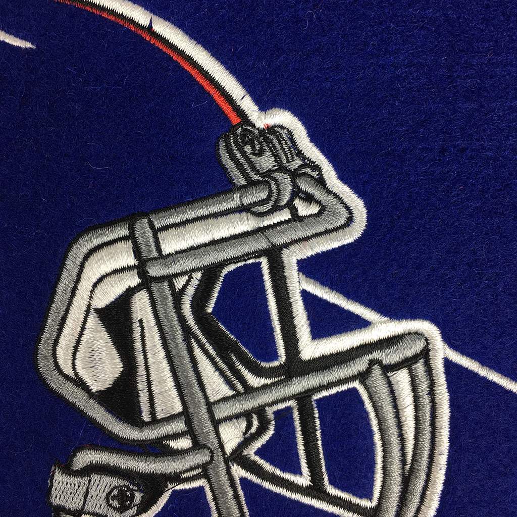 New York Giants 12x18 Helmet  Logo Revolution Traditions Felt Banner NFL