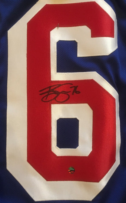 Brady Skjei signed Rangers #76 Reebok Jersey Autograph Steiner Holo COA