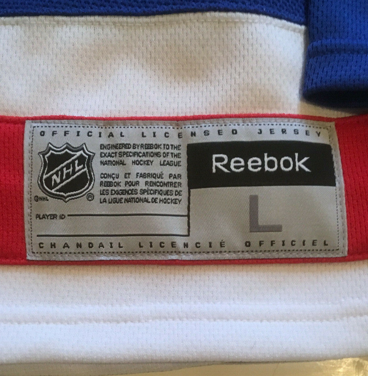 Brady Skjei signed Rangers #76 Reebok Jersey Autograph Steiner Holo COA