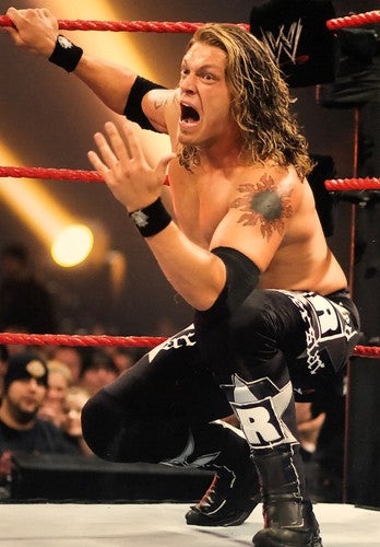 Edge 8x10 Photo Wwe PhotoFile Licensed Holo Wrestling Mint Action Photograph