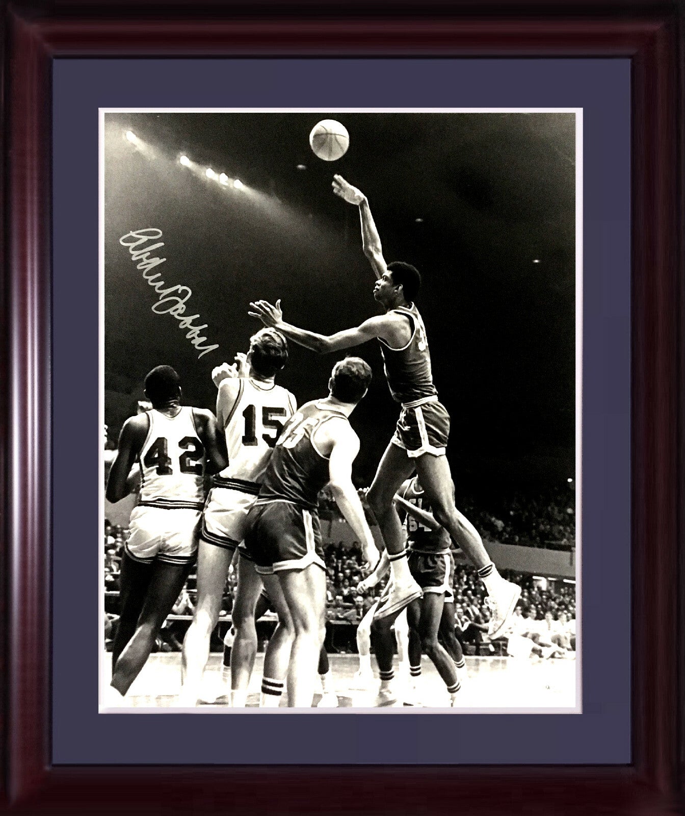 Kareem Abdul Jabbar signed 16x20 UCLA Photo framed mint autograph HOF OA COA