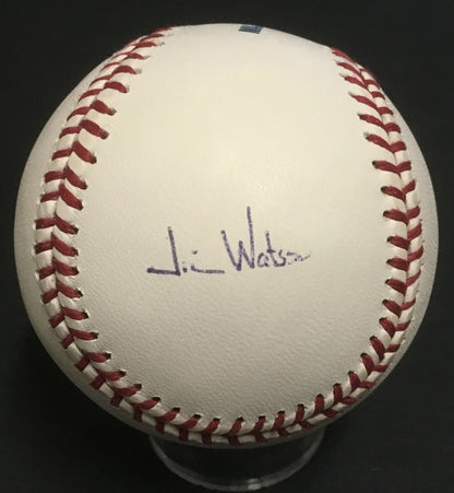 Jim James Watson DNA founder signed official MLB Baseball autograph PSA COA