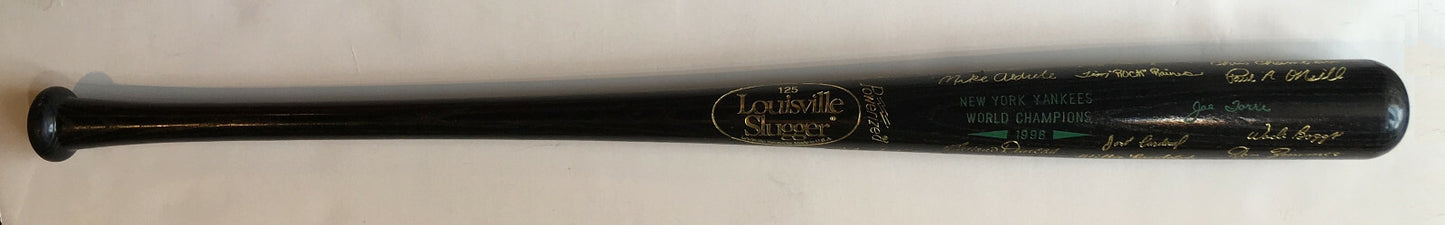 1996 NY Yankees World Series Champions 35" Engraved LS Baseball Bat RARE