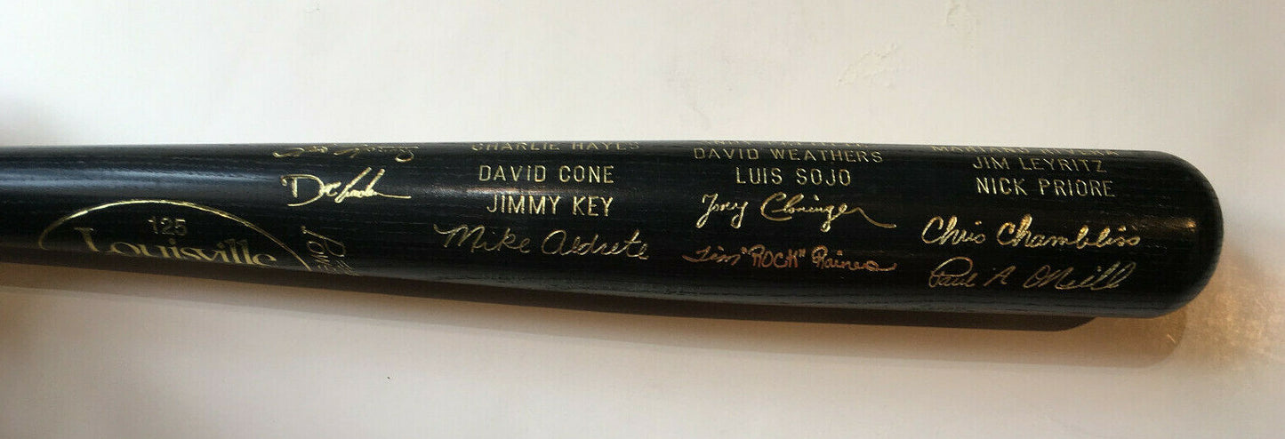 1996 NY Yankees World Series Champions 35" Engraved LS Baseball Bat RARE