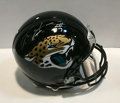 Leonard Fournette Jaguars signed Proline FS helmet auto Fanatics Panini COA