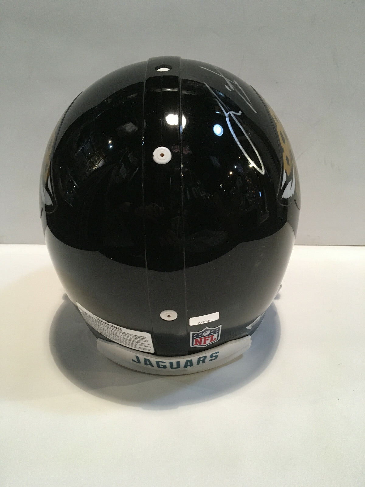 Leonard Fournette Jaguars signed Proline FS helmet auto Fanatics Panini COA