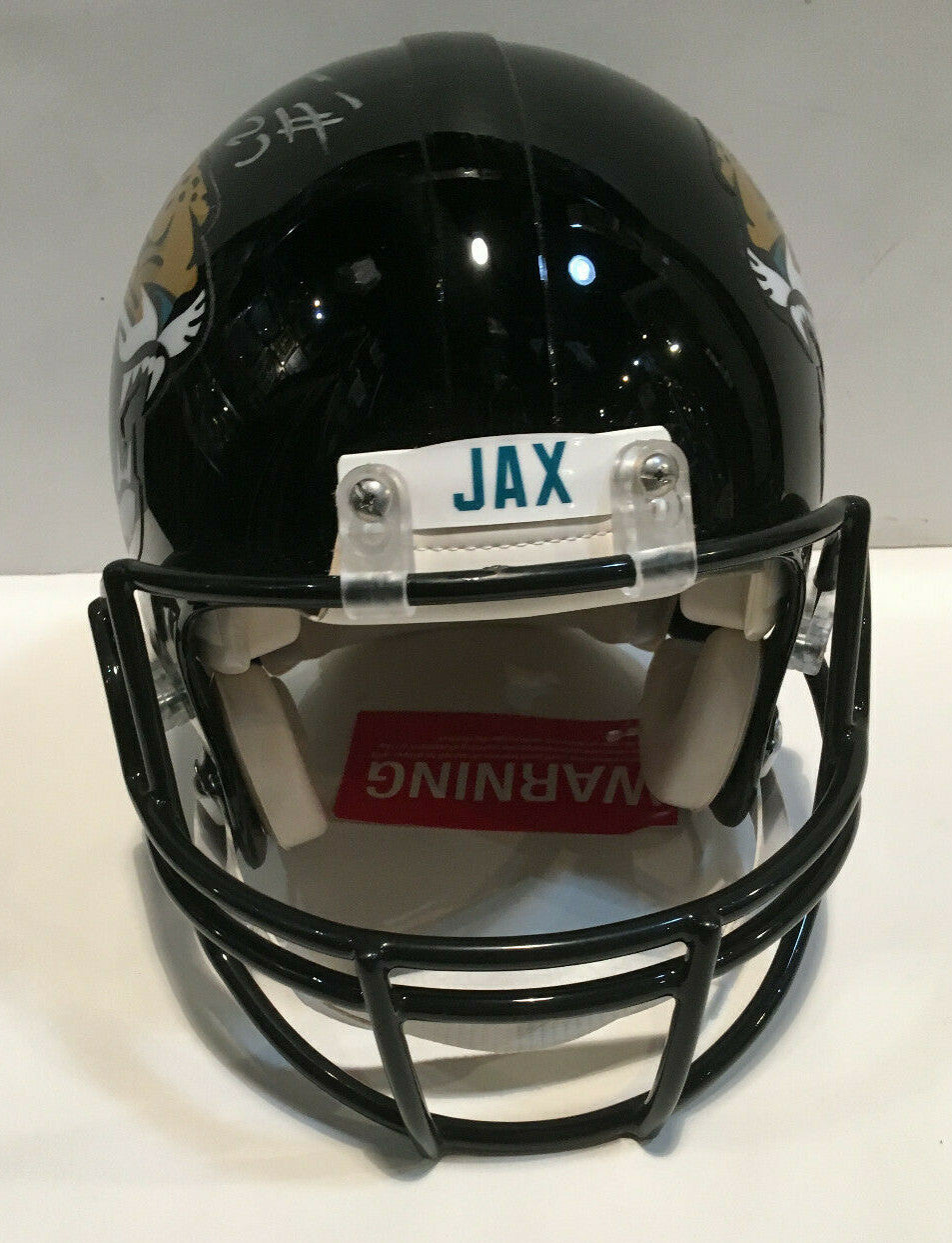 Leonard Fournette Jaguars signed Proline FS helmet auto Fanatics Panini COA