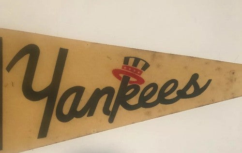 1977 Yankees World Series Champions Pennant Team Photo  30x12 Thurman Munson
